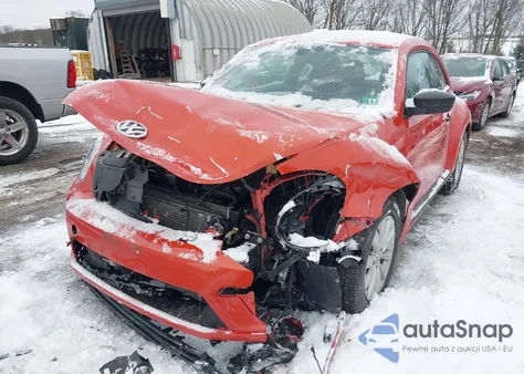 2017 Volkswagen Beetle #Pinkbeetle/1.8T Classic/1.8T S from USA, damaged, VIN 3VWF17AT1HM610309